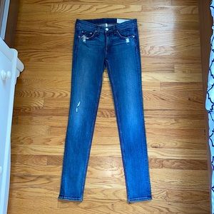 NWOT Rag & Bone Factory Distressed Skinny Jeans